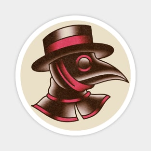 American Traditional Plague Doctor Magnet